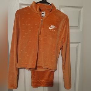 Nike velour set